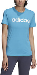 Adidas Pluusid W Lin Tee Blue HC9272 HC9272/XS hind ja info | Naiste T-särgid, topid | kaup24.ee