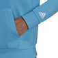 Adidas Džemprid W Lin Ft Hoodie Blue HE9359 HE9359/2XL hind ja info | Naiste pusad | kaup24.ee