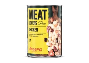 Josera MeatLOvers täiskasvanud koertele Pure Chicken, 400g hind ja info | Konservid koertele | kaup24.ee