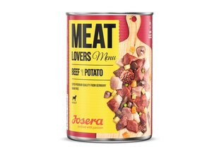 Josera MeatLovers täiskasvanud koertele Beef&Potato, 400g hind ja info | Konservid koertele | kaup24.ee