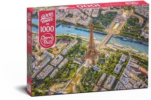 Пазл CherryPazzi View over Paris Eiffel Tower 1000 д. цена и информация | Пазлы | kaup24.ee