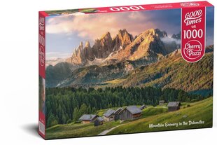 CherryPazzi головоломка Mountain Scenery in the Dolomites 1000 дет. цена и информация | Пазлы | kaup24.ee