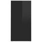 Kingakapid vidaXL, must, 31,5 x 35 x 70 cm, 2 tk hind ja info | Jalatsikapid, jalatsiriiulid | kaup24.ee