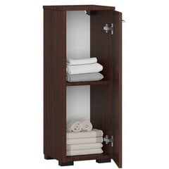 Нижний шкафчик для ванной NORE Fin S30, темно-коричневый цена и информация | Шкафчики для ванной | kaup24.ee