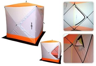 Палатка для зимней рыбалки Fish2Fish Cube, 180 x 180 x 195 см, оранжевая / белая цена и информация | Другие товары для рыбалки | kaup24.ee