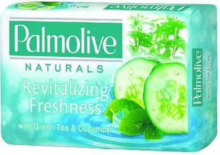 Seep Palmolive Green tea&Cucumber koos kurgi ja rohelise tee ekstraktidega 90 g hind ja info | Seebid | kaup24.ee