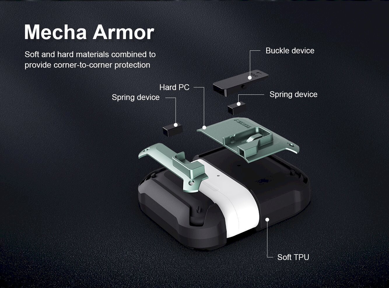 Nillkin Bounce Armored hind ja info | Kõrvaklappide tarvikud | kaup24.ee