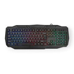 Nedis GCK41100BKUS Gaming Combo Kit 4-in-1 цена и информация | Клавиатуры | kaup24.ee