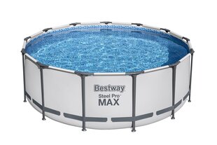 Каркасный бассейн Bestway Steel Pro MAX 396x122 см, с фильтром цена и информация | Бассейны | kaup24.ee