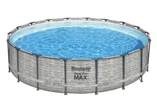Karkassiga bassein Bestway Steel Pro Max, 549x122 cm, filtriga hind ja info | Basseinid | kaup24.ee