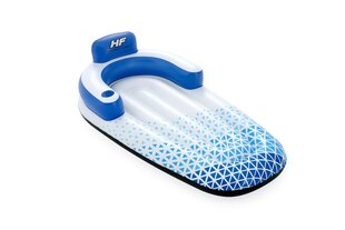 Täispuhutav madrats Bestway Hydro-Force Indigo Wave Lounge, 191x107 cm, sinine цена и информация | Надувные и пляжные товары | kaup24.ee