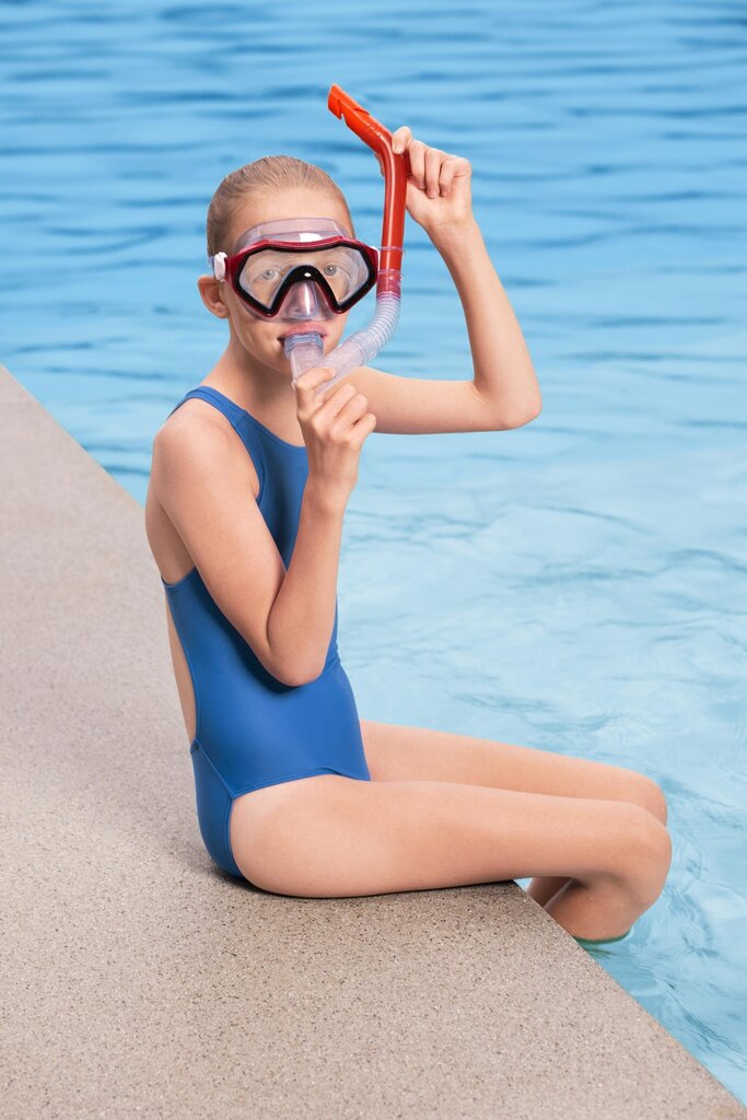 Sukeldumiskomplekt lastele Bestway Hydro-Swim Firefish hind ja info | Snorgeldamise komplektid | kaup24.ee