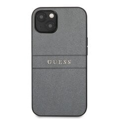 Telefoni ümbris iPhone 13 GUHCP13MPSASBGR Guess PU Leather Saffiano, hall цена и информация | Чехлы для телефонов | kaup24.ee