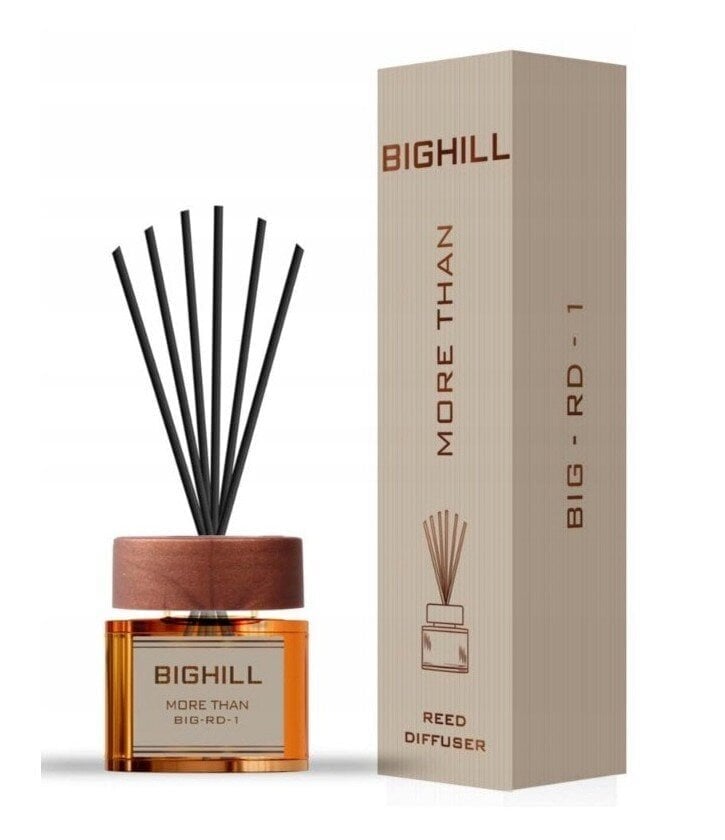 Kodulõhnastaja koos pulkadega Bighill More Than, 120 ml цена и информация | Kodulõhnastajad | kaup24.ee