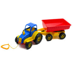 Haagisega traktor Art. 5013 hind ja info | Poiste mänguasjad | kaup24.ee