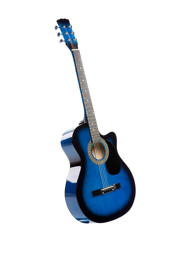 Akustiline kitarr A-10, sinine hind | kaup24.ee