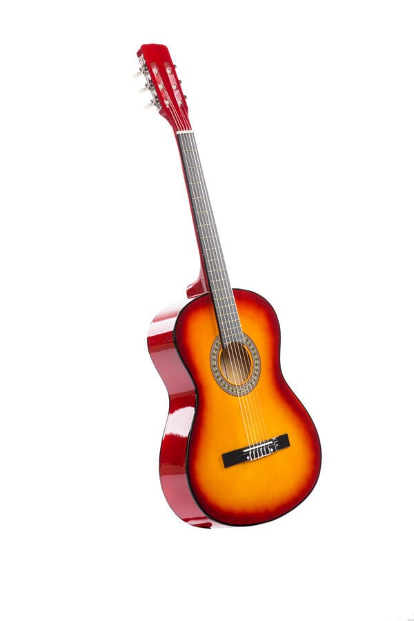 Klassikalise kitarri komplekt C-2, pruun цена и информация | Kitarrid | kaup24.ee