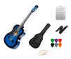 Klassikalise kitarri komplekt C-20, sinine hind ja info | Kitarrid | kaup24.ee