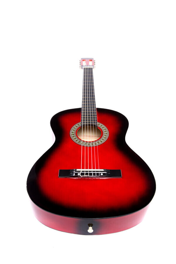 Klassikalise kitarri komplekt C-20, punane hind ja info | Kitarrid | kaup24.ee