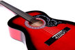 Kitarri komplekt C-10 Jasmin 3/4, punane hind ja info | Kitarrid | kaup24.ee