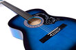 Kitarri komplekt C-10 Jasmin 3/4, sinine hind ja info | Kitarrid | kaup24.ee