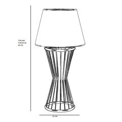 Настольная лампа Opviq Baler цена и информация | Настольная лампа | kaup24.ee