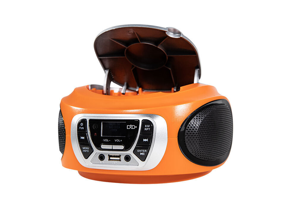 Trevi CMP 510 DAB ORANGE kaasaskantav raadioga CD-mängija hind ja info | Raadiod, magnetoolad | kaup24.ee