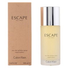 Meeste parfüüm Escape Calvin Klein EDT: Maht - 50 ml hind ja info | Meeste parfüümid | kaup24.ee