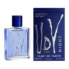 Мужская парфюмерия UDV Night Ulric De Varens EDT (100 ml) (100 ml) цена и информация | Мужские духи | kaup24.ee