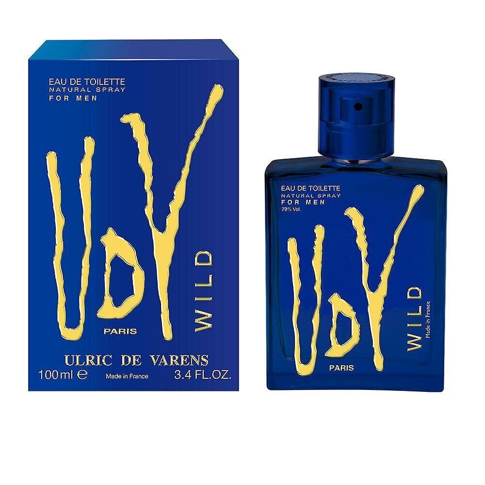 Meeste parfüüm Wild For Men Ulric De Varens EDT (100 ml) (100 ml) hind ja info | Meeste parfüümid | kaup24.ee