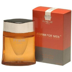 Мужская парфюмерия Frank Men Euroluxe Paris (100 ml) EDT цена и информация | Мужские духи | kaup24.ee