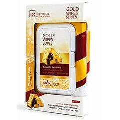 Салфетки для снятия макияжа Gold Anti-Aging IDC Institute ‎ цена и информация | Аппараты для ухода за лицом | kaup24.ee