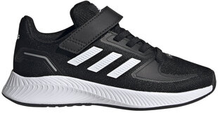 Adidas Jalatsid Runfalcon 2.0 El K Black GX3530 GX3530/2 hind ja info | Laste spordijalatsid | kaup24.ee