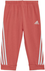 Adidas Spordikostüümid I Fi Jog Ft Pink HF1950 HF1950/92 hind ja info | Komplektid tüdrukutele | kaup24.ee