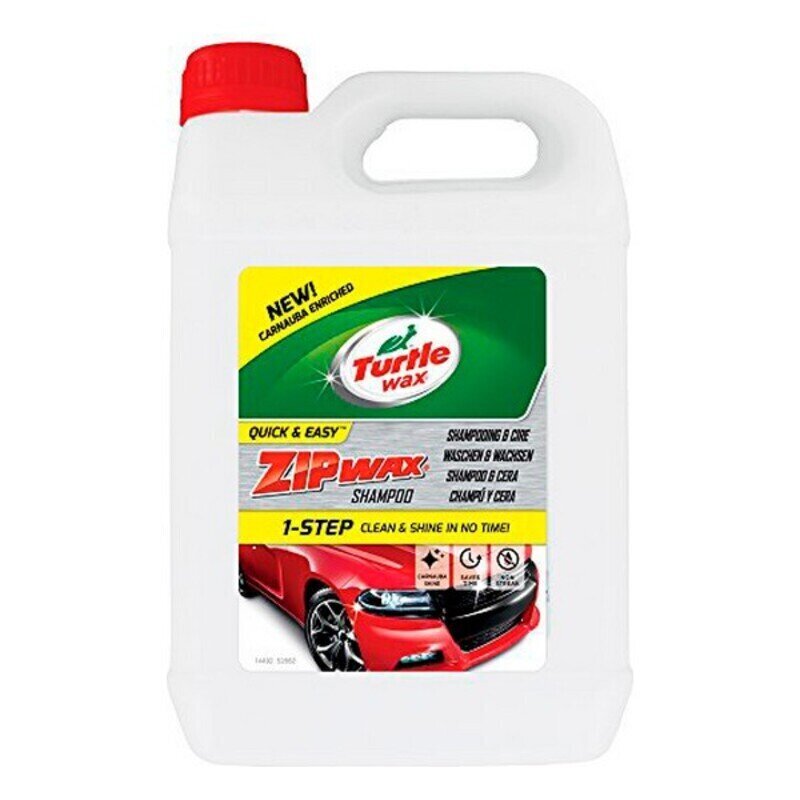 Auto šampoon Turtle Wax Zip Wax Vaha (2,5 l) hind ja info | Autokeemia | kaup24.ee