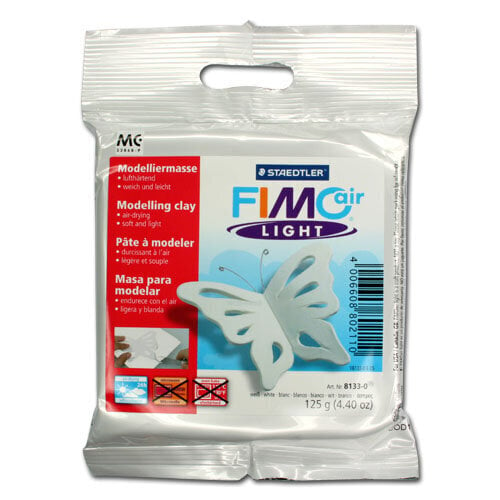 Modelleerimismass Fimo Air Light, valge, 125 g цена и информация | Kunstitarbed, voolimise tarvikud | kaup24.ee