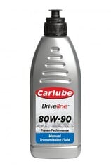 Carlube Driveline минеральное масло для механической трансмиссии MTF 80W / 90, 1 л цена и информация | Моторные масла | kaup24.ee