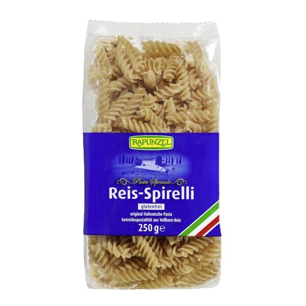 Täistera riisipasta Spirelli, gluteenivaba, Rapuntsel, 250 gr hind |  