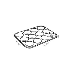 Форма для выпечки кекса Tescoma Delicia, 34x26 см цена и информация | Формы, посуда для выпечки | kaup24.ee