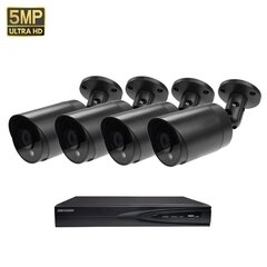 5MP Bullet VAI2055HKB + Hikvision NVR 7604 komplekt hind ja info | Valvekaamerad | kaup24.ee