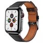Vahetusrihm Apple Watch 38/40mm Fusion, must hind ja info | Nutikellade ja nutivõrude tarvikud | kaup24.ee
