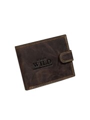 Кожаный мужской кошелек Always Wild, коричневый цена и информация | Мужские кошельки | kaup24.ee