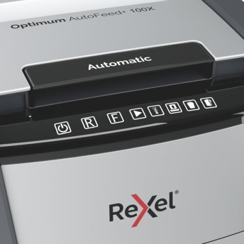 Rexel Optimum AutoFeed+ 100X цена и информация | Paberipurustajad | kaup24.ee