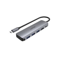 Unitek H1107E, USB-C 3xUSB hind ja info | USB jagajad, adapterid | kaup24.ee