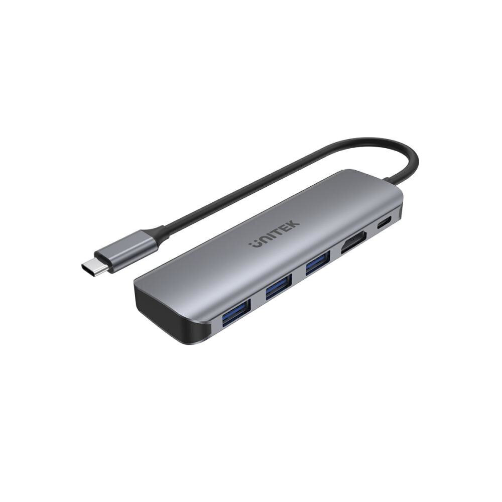 Unitek H1107E, USB-C 3xUSB цена и информация | USB jagajad, adapterid | kaup24.ee