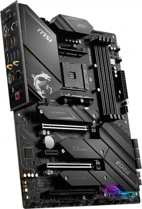 MSI MPG X570S EDGE MAX WIFI AM4 3xM.2PCIe/SATA 6xSATA HDMI ATX MB hind ja info | Emaplaadid | kaup24.ee