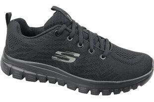 Meeste spordijalatsid Skechers Graceful Get Connected 12615BBK, must цена и информация | Кроссовки для мужчин | kaup24.ee