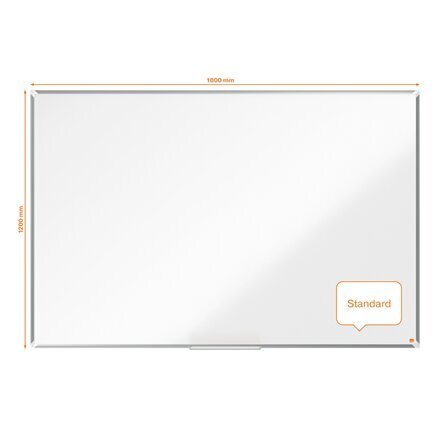 Valge tahvel Nobo Premium Plus Enamel, 1800x1200 mm цена и информация | Kirjatarbed | kaup24.ee