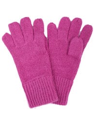 Розовые вязаные перчатки для девочек Gulliver цена и информация | Зимняя одежда для детей | kaup24.ee