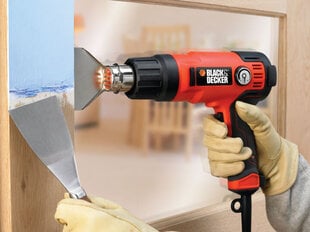 Black&Decker Opalarka 2-zakresowa 2000W (KX2200K) hind ja info | Black & Decker Sanitaartehnika, remont, küte | kaup24.ee